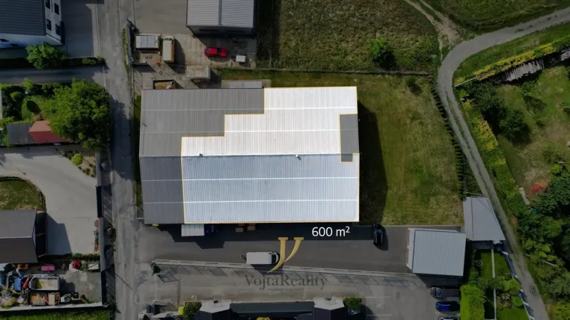 Pronájem výrobních prostor, Olomouc, Andělská, 600 m2