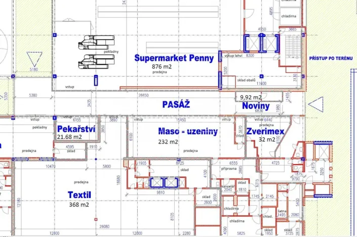 Pronájem obchodního prostoru, Praha - Bohnice, Lodžská, 22 m2