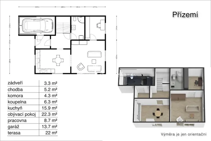 Prodej rodinného domu, Boršov nad Vltavou, Rožnovská, 155 m2