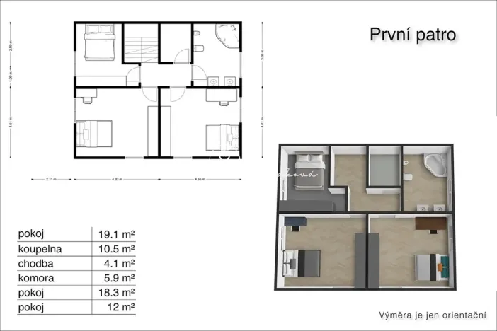 Prodej rodinného domu, Boršov nad Vltavou, Rožnovská, 155 m2