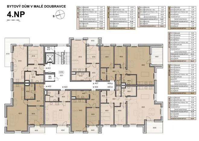 Prodej bytu 3+kk, Plzeň, V Malé Doubravce, 87 m2