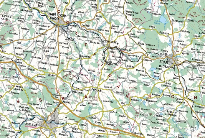 Prodej pole, Přibyslav, 5979 m2