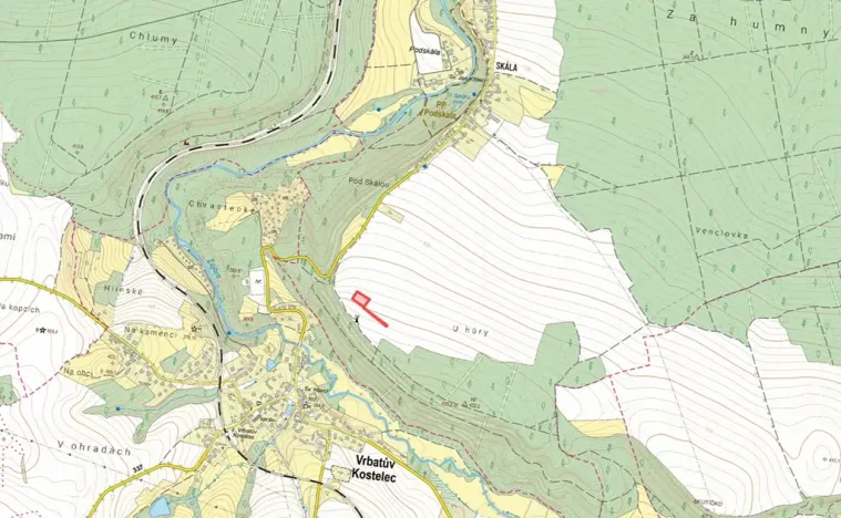 Prodej pole, Chrast, 2238 m2
