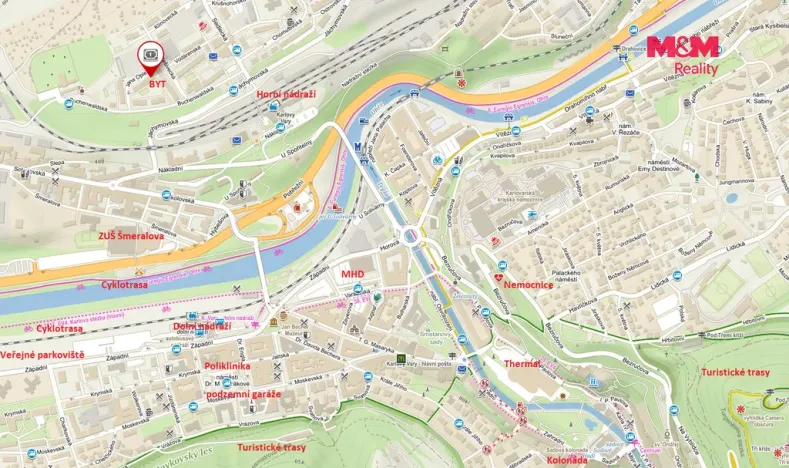 Prodej bytu 3+1, Karlovy Vary, Jana Opletala, 60 m2