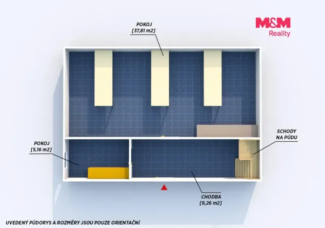 Prodej rodinného domu, Vinařice, 53 m2
