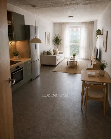 Pronájem bytu 2+kk, Veselí nad Moravou, náměstí Míru, 44 m2