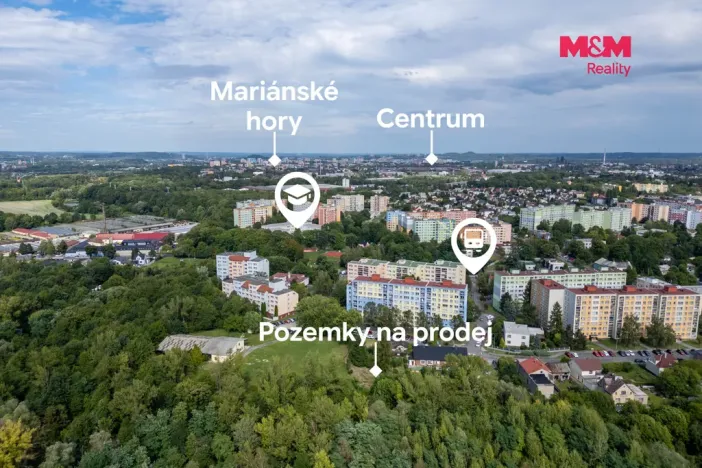 Prodej pozemku pro bydlení, Ostrava - Zábřeh, 1432 m2
