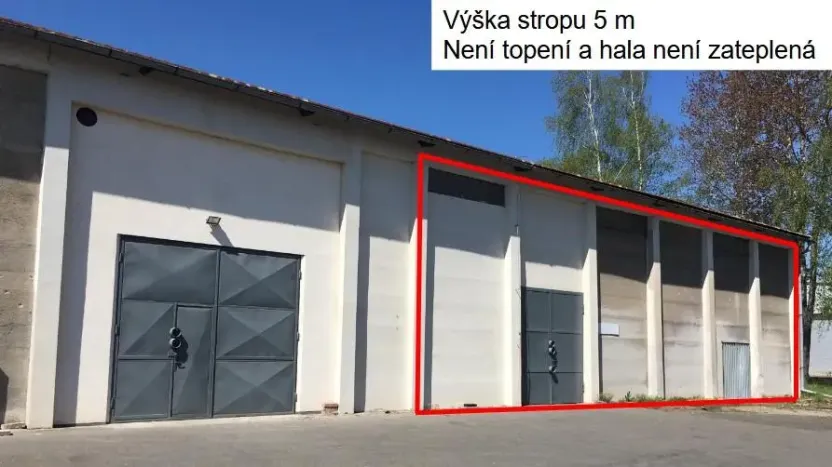 Pronájem skladu, Praha - Horní Počernice, Ve žlíbku, 158 m2