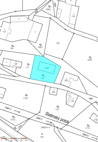 Prodej zahrady, Slatina nad Úpou, 575 m2