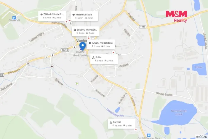 Prodej bytu 3+1, Vlachovo Březí, 63 m2