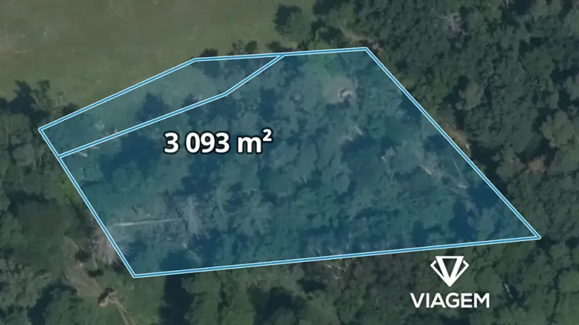 Prodej podílu lesa, Vrchotovy Janovice, 515 m2