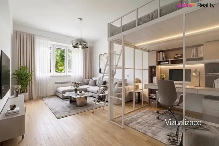 Prodej bytu 2+1, Brno, Mathonova, 46 m2