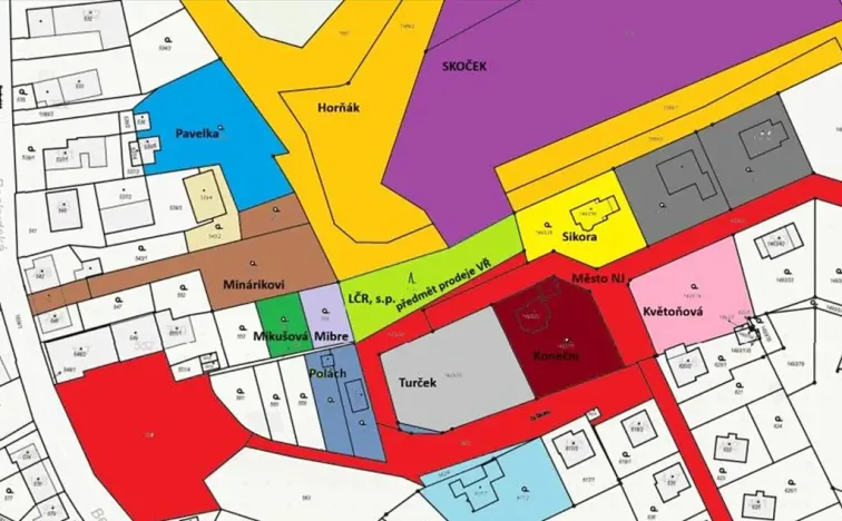 Prodej lesa, Nový Jičín, 1324 m2