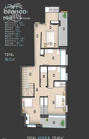 Prodej bytu 4+kk, Torrevieja, Alicante, Španělsko, 124 m2