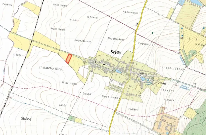 Prodej louky, Světlá, 3819 m2