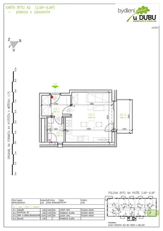 Pronájem bytu 1+kk, Jihlava, Vrchlického, 35 m2