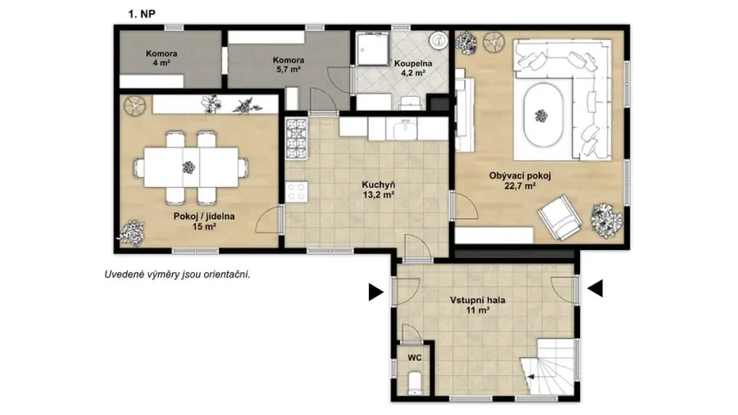 Prodej vícegeneračního domu, Víska u Jevíčka, 174 m2