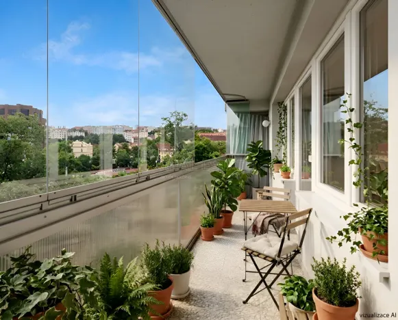 Pronájem bytu 2+1, Praha, Fričova, 54 m2