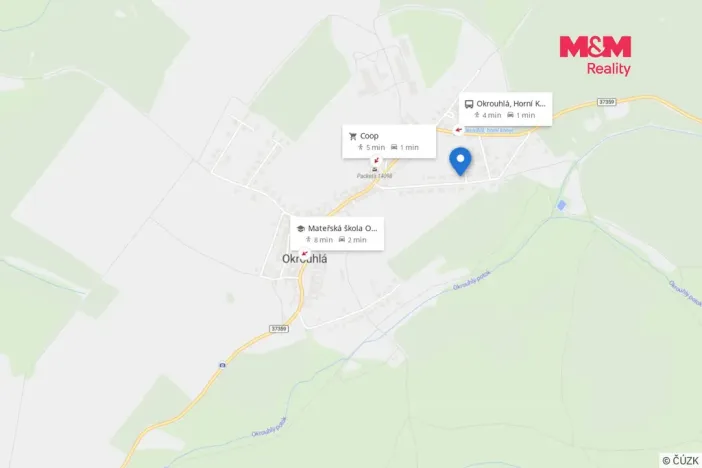 Prodej bytu 3+1, Okrouhlá, 69 m2