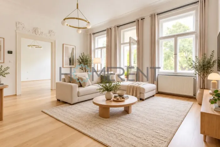 Pronájem bytu 2+kk, Praha - Karlín, Kaizlovy sady, 53 m2