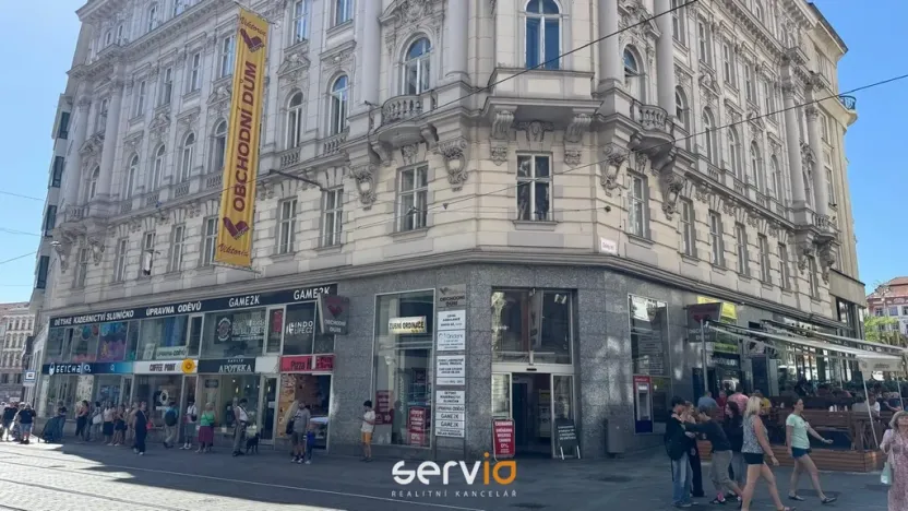 Pronájem obchodního prostoru, Brno, Masarykova, 30 m2