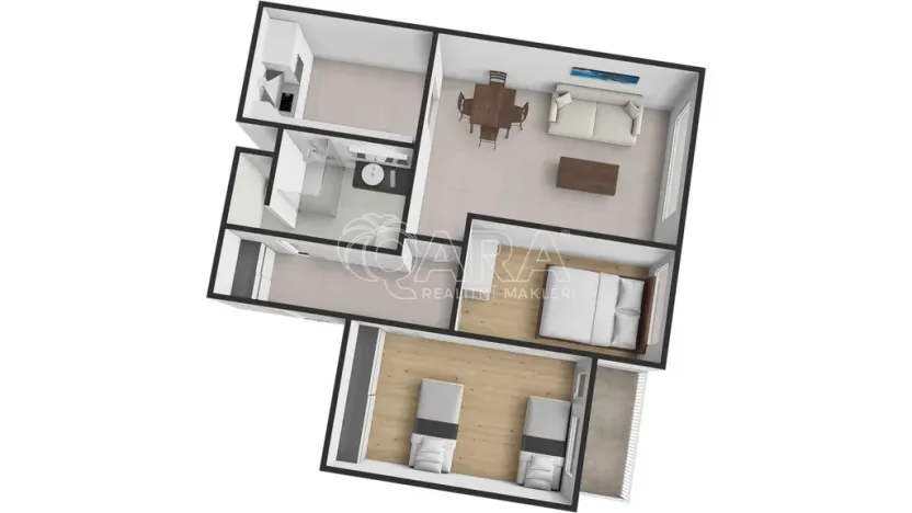 Pronájem bytu 3+kk, Praha - Kamýk, Papírníkova, 74 m2