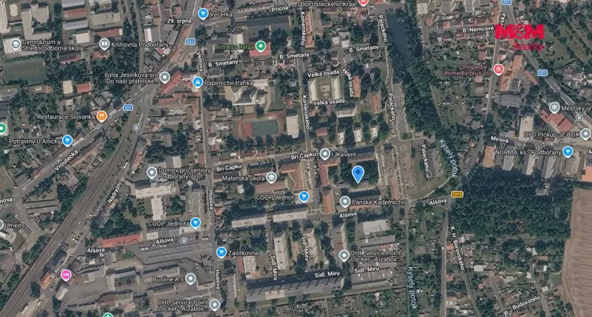Prodej garáže, Podbořany, 20 m2