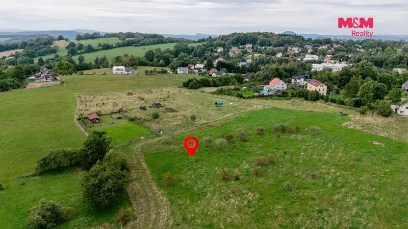 Prodej pozemku pro bydlení, Nový Oldřichov, 1154 m2