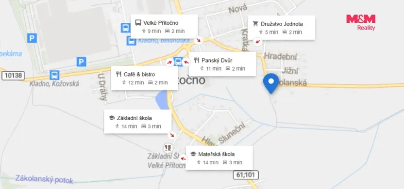 Prodej rodinného domu, Velké Přítočno, V lukách, 63 m2