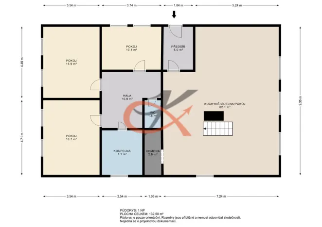 Prodej rodinného domu, Valašské Meziříčí - Podlesí, 110 m2