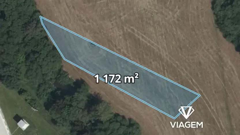 Prodej pole, Dačice, 1172 m2