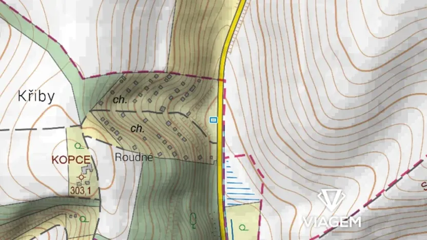 Prodej zahrady, Bořenovice, 95 m2