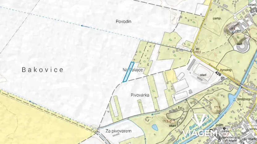 Prodej podílu pozemku pro bydlení, Strážnice, 214 m2