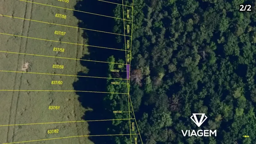 Prodej podílu zahrady, Kobeřice u Brna, 877 m2