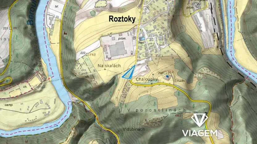 Prodej podílu zahrady, Roztoky, 667 m2
