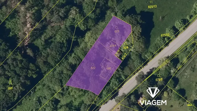 Prodej podílu pozemku pro bydlení, Kostelec u Holešova, 243 m2