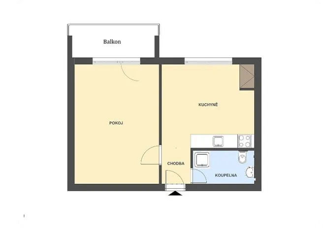 Prodej bytu 1+1, Ostrava - Moravská Ostrava, Lechowiczova, 35 m2