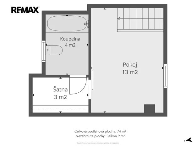 Prodej bytu 3+kk, Hýskov, U Statku, 74 m2