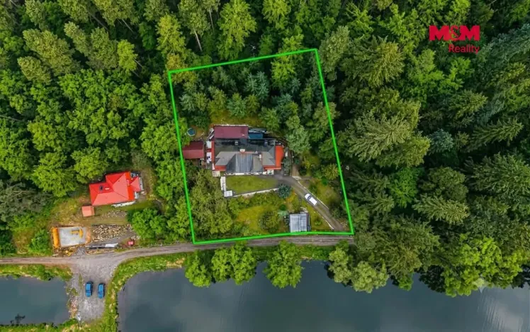 Prodej rodinného domu, Mnichovice - Božkov, Nad rybníkem, 312 m2
