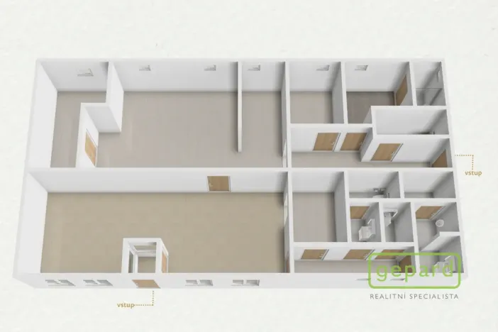 Pronájem obchodního prostoru, Karlovy Vary, Rohová, 112 m2