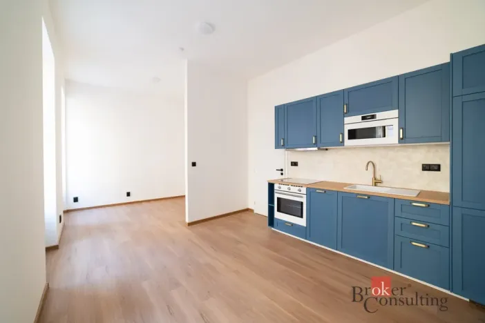 Pronájem bytu 1+kk, Brno - Zábrdovice, Bratislavská, 37 m2