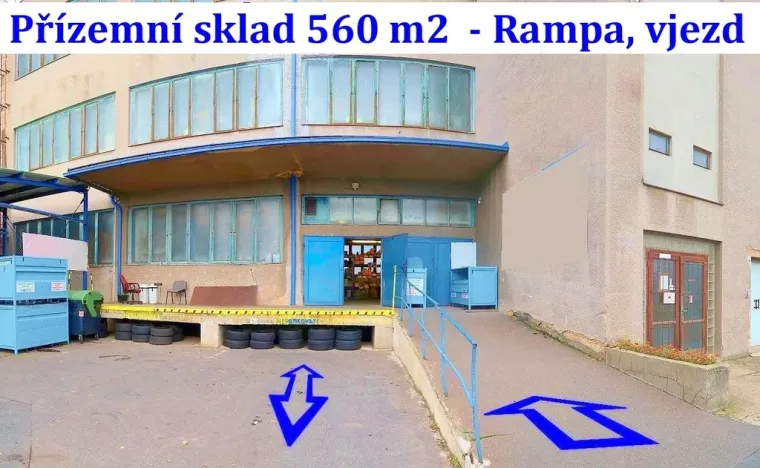 Pronájem skladu, Praha - Hostivař, 560 m2