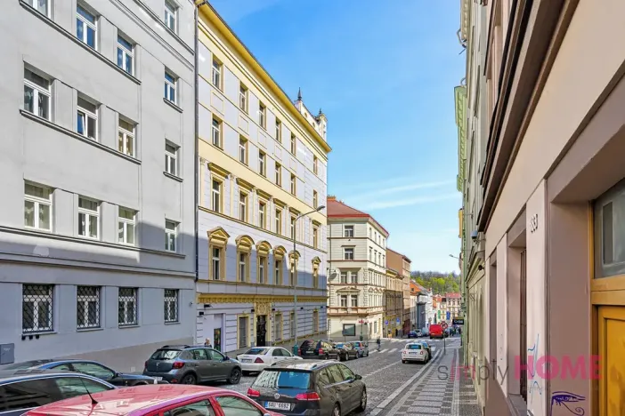 Pronájem bytu 1+kk, Praha - Žižkov, Cimburkova, 21 m2