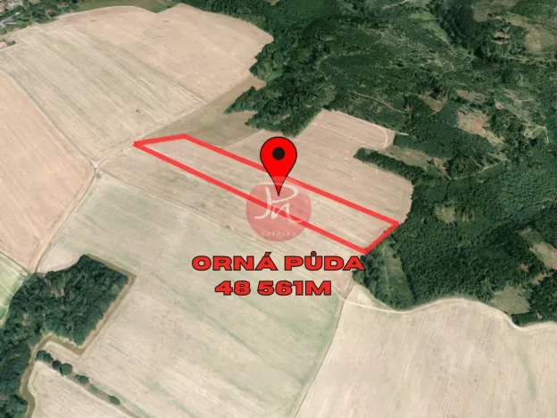 Prodej pole, Březová, 48561 m2