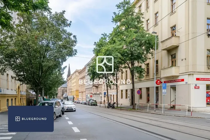 Pronájem bytu 1+kk, Praha - Vinohrady, Sázavská, 29 m2