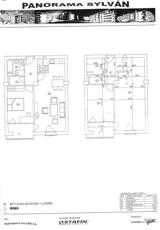 Pronájem bytu 2+kk, Plzeň, Na Chmelnicích, 54 m2