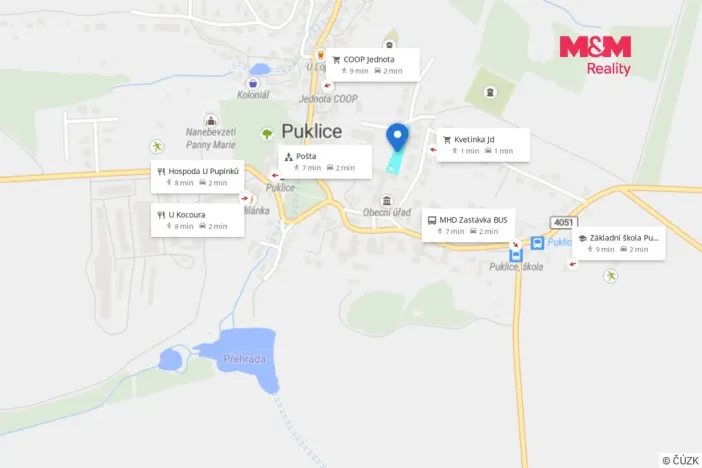Prodej pozemku pro bydlení, Puklice, 1496 m2