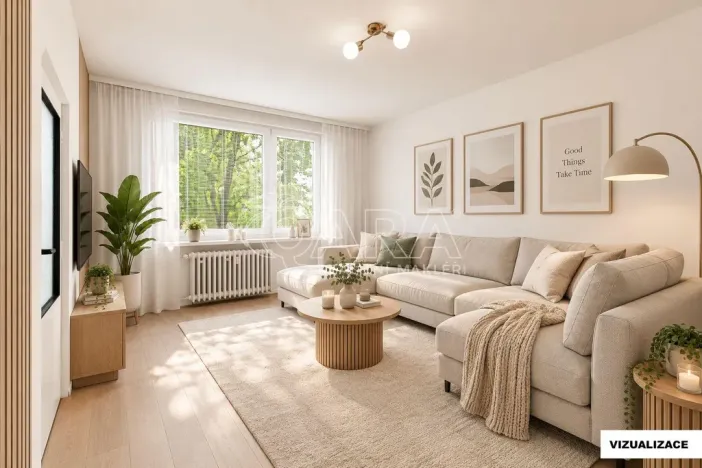 Prodej bytu 2+1, Ústí nad Labem - Severní Terasa, Werichova, 52 m2