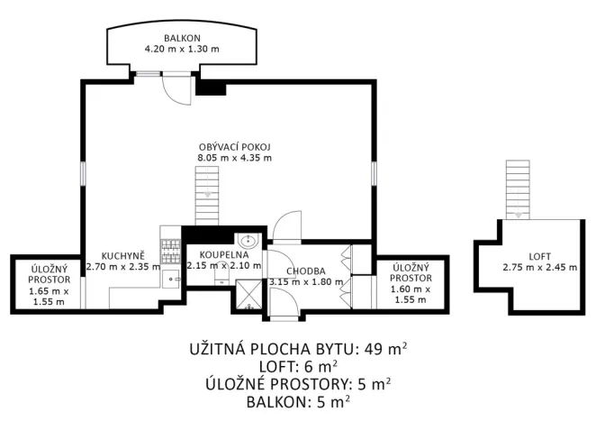 Prodej bytu 1+kk, Klobouky u Brna, Kašnická, 34 m2