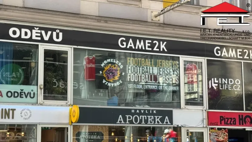 Pronájem obchodního prostoru, Brno, Masarykova, 30 m2
